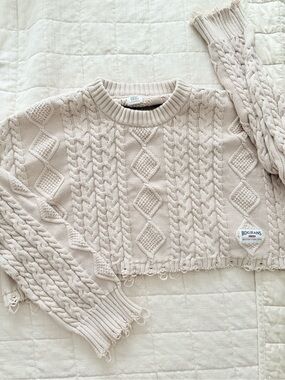 BDG cable knit sweater